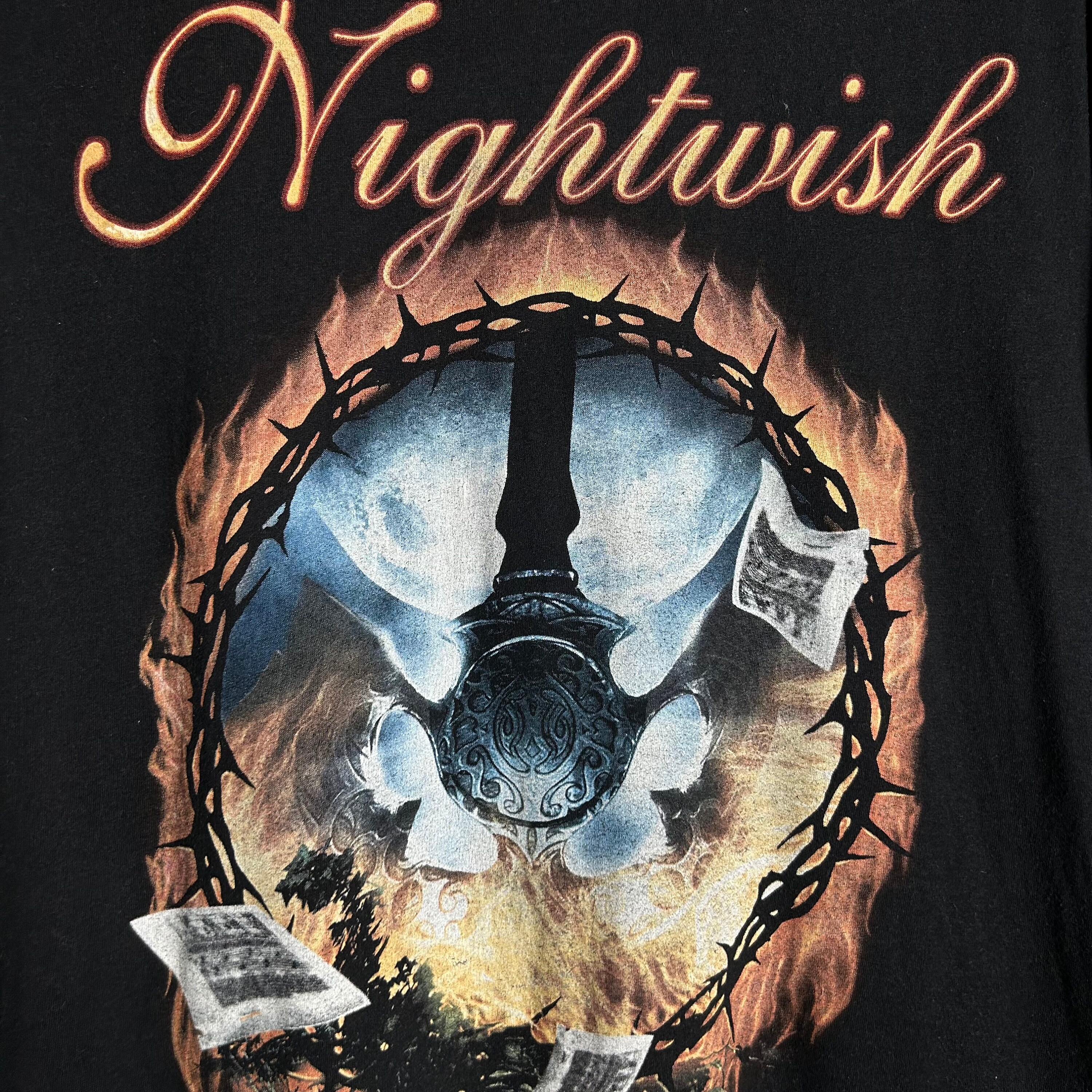 Vintage Nightwish Metal Band T-shirt - Etsy
