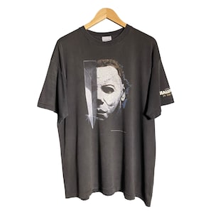 Vintage 90er Jahre Halloween Michael Myers Horrorfilm T-Shirt