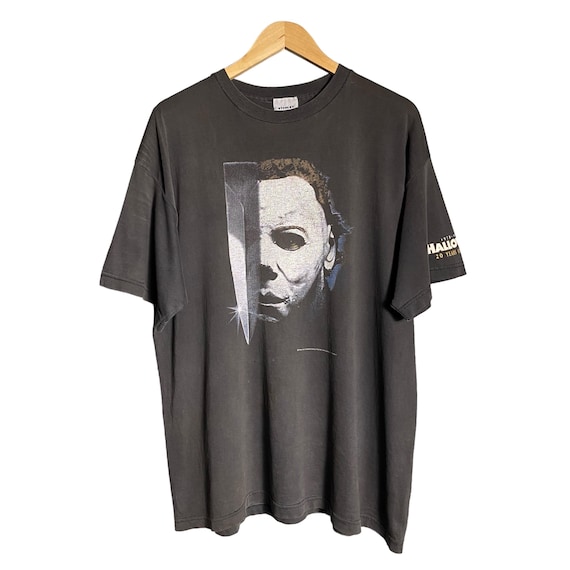 90年代のヴィンテージハロウィンマイケル・マイヤーズホラー映画T