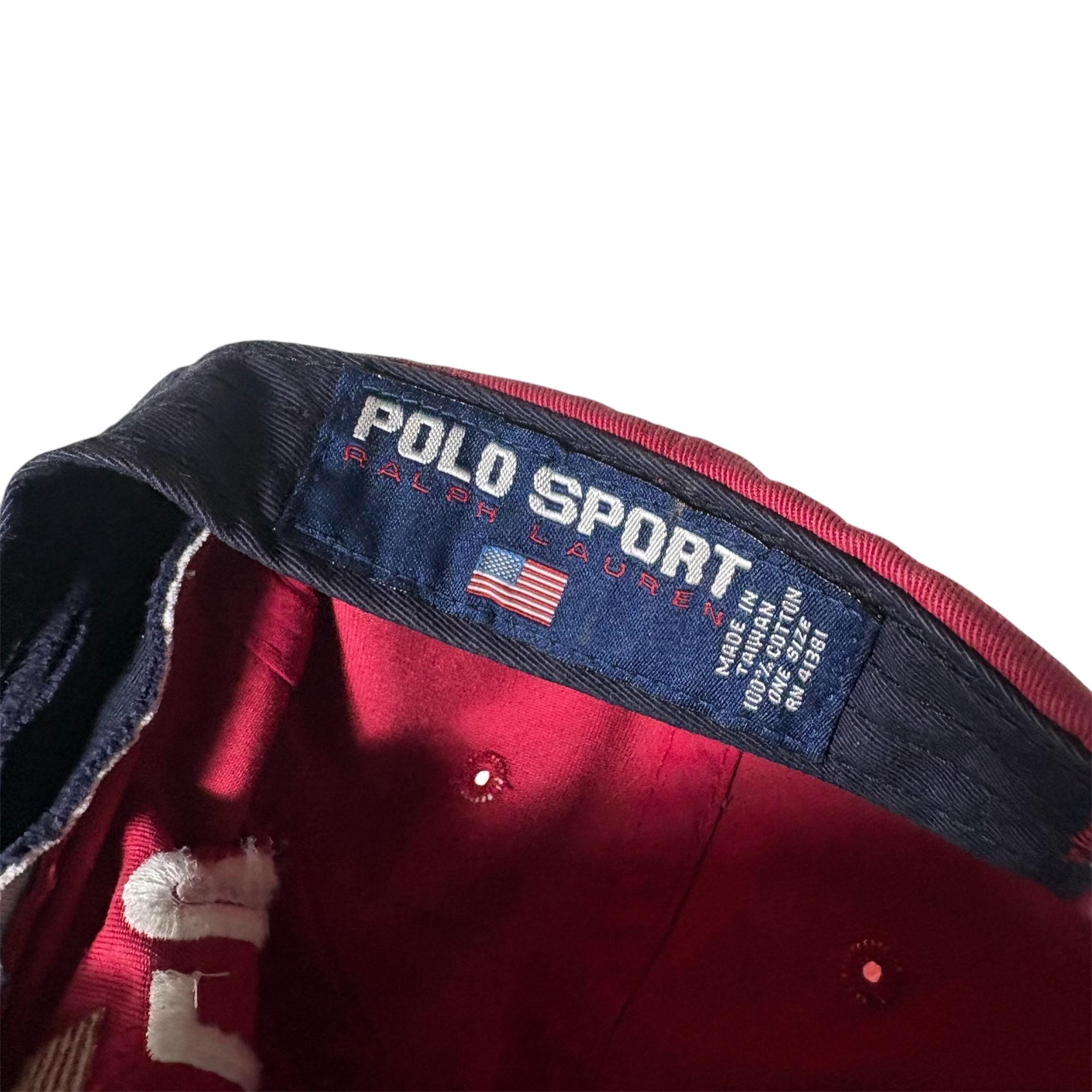 Vintage 90s Polo Sport Ralph Lauren Spellout Logo Hat - Etsy