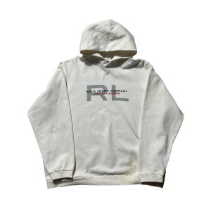 Vintage Polo Jeans Ralph Lauren Logo Hoodie