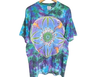 Vintage 90s Michael Mike Dubois Not Fade Away 1993 Tie Dye