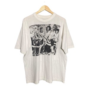 Zeldzaam vintage Frank Zappa Rubber Slices-T-shirt met band uit de jaren 80