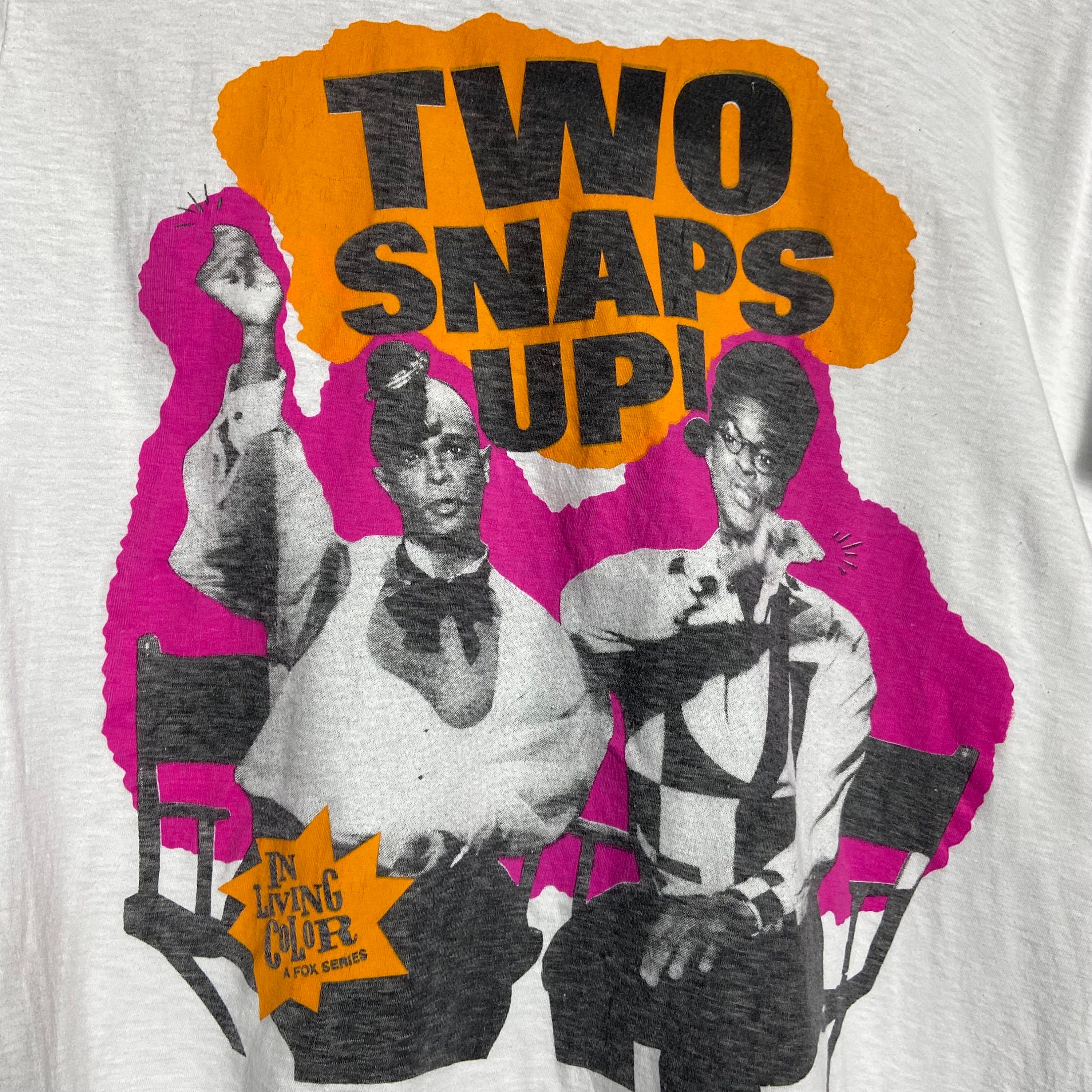 Vintage 90s in Living Color Two Snaps up Fox TV Promo T Shirt - Etsy