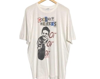 COCKNEY REJECTS -screen-printed T-shirt- - Etsy