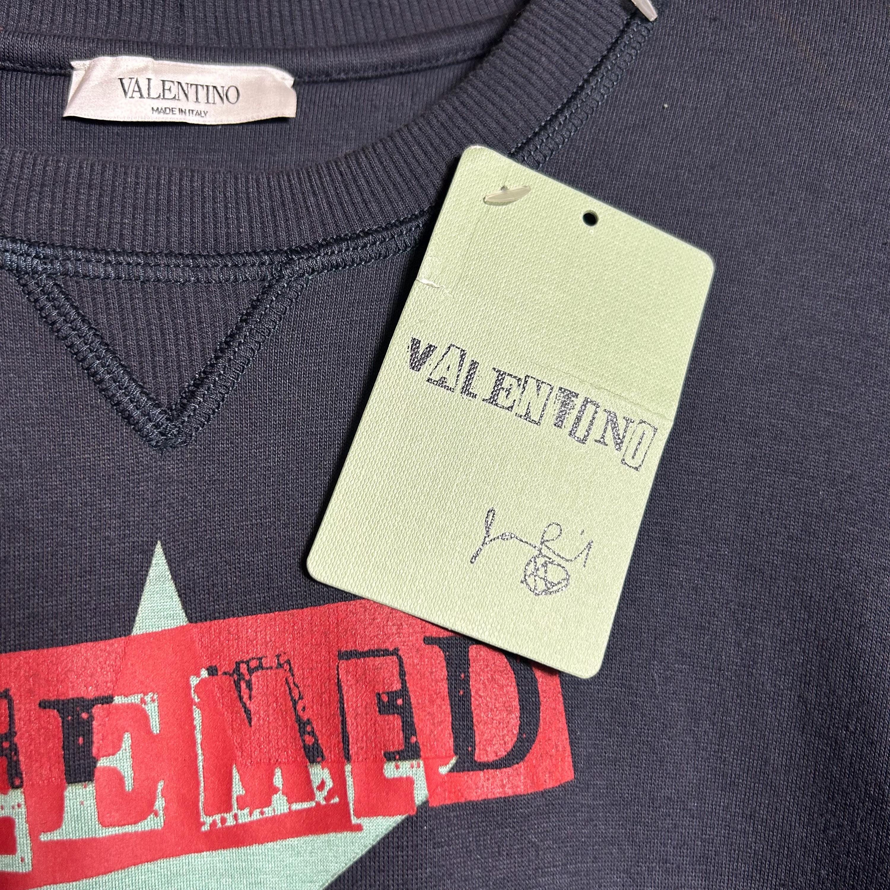 Valentino Three Star Graphic Sweatshirt - Etsy Valentino Three Star Graphic Sweatshirt - Etsy