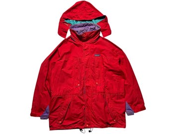 Giacca vintage multicolore Patagonia