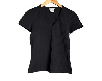 Versace V-neck Crop Top