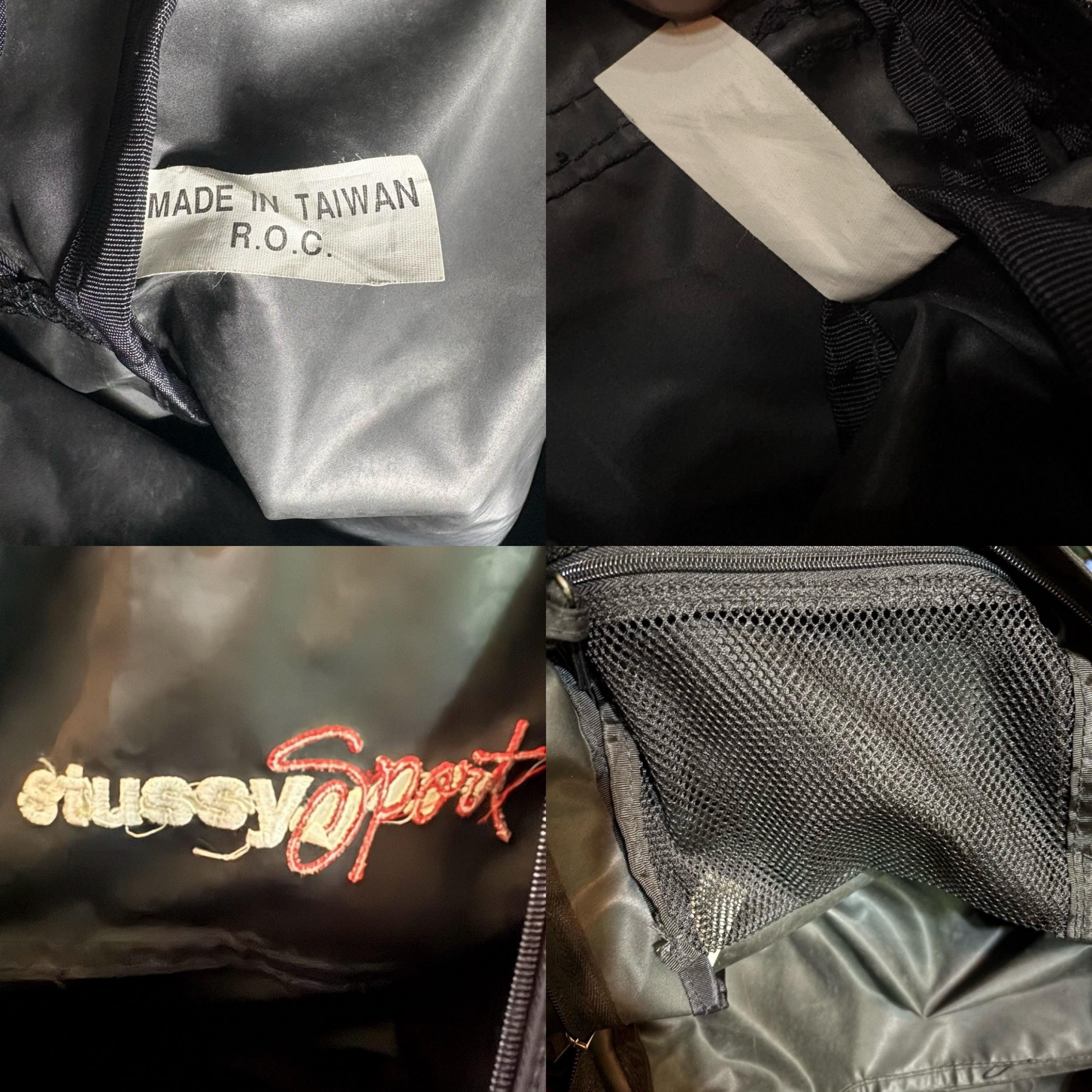Vintage 90s Stussy Sport Embroidery Logo Backpack - Etsy