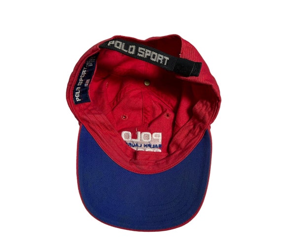 Vintage 90s Polo Sport Ralph Lauren Cap/Hat - image 4