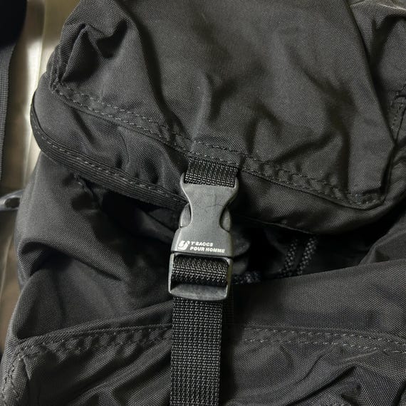 Yohji Yamamoto Y'saccs Pour Homme Black Nylon Backpack - Etsy