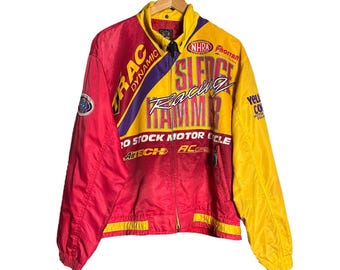 ヴィンテージ 90年代 イエローコーン NHRA バイカーズ スレッジ