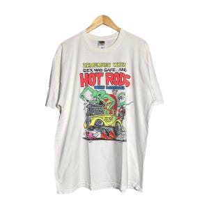 Rare Vintage 1991s Rat Fink Hot Rods ROTH Tshirt