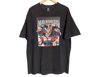 Vintage 90s Road Warriors WWF Wrestling T-shirt Size M - Etsy