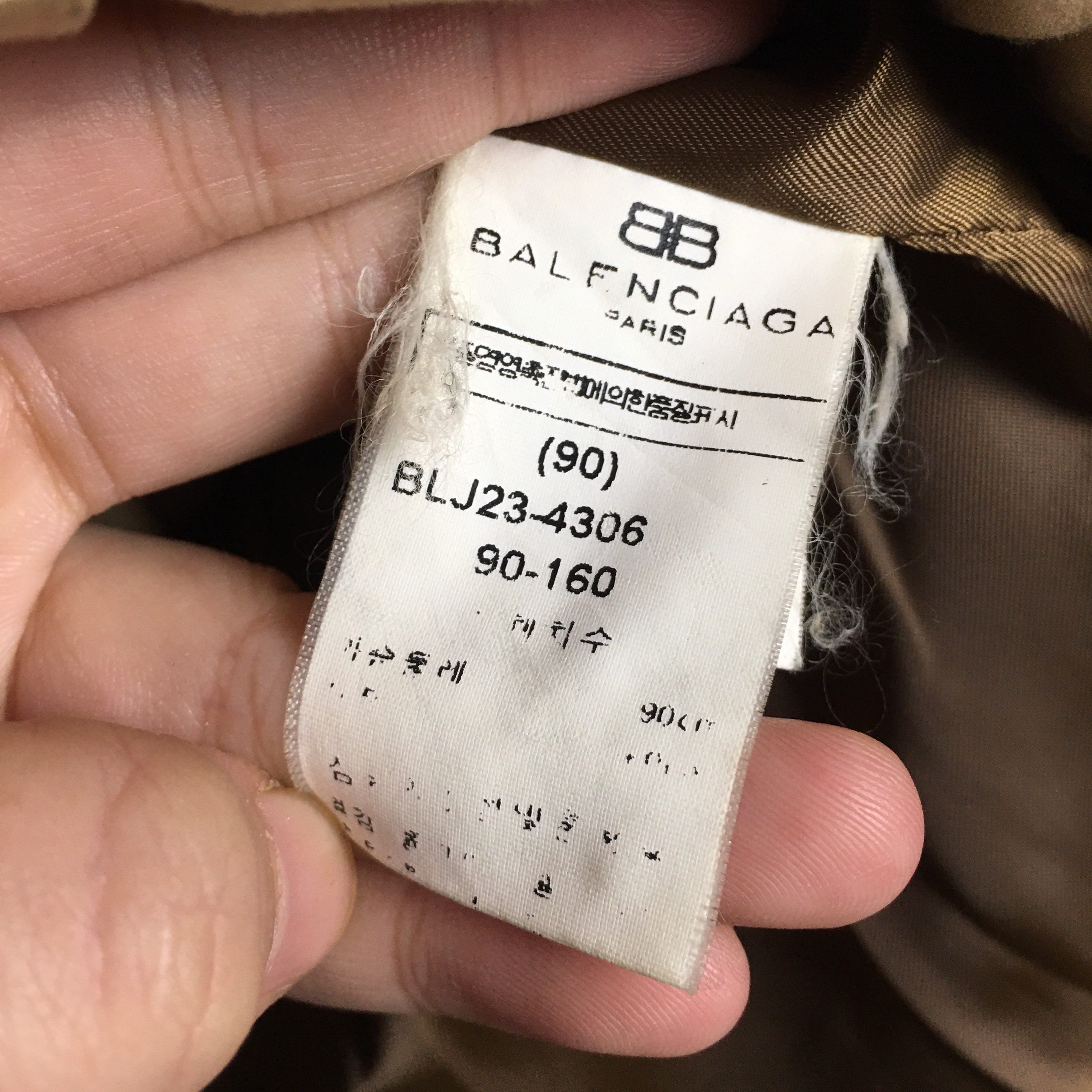 ジャケット・アウター OLD BALENCIAGA GOLF 2items Set Outer BALENCIAGA GOLF Vintage Clothing Embroidered Logo Dark Gray
