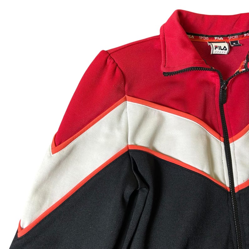 Vintage Y2K Fila Reißverschlussjacke Bild 4