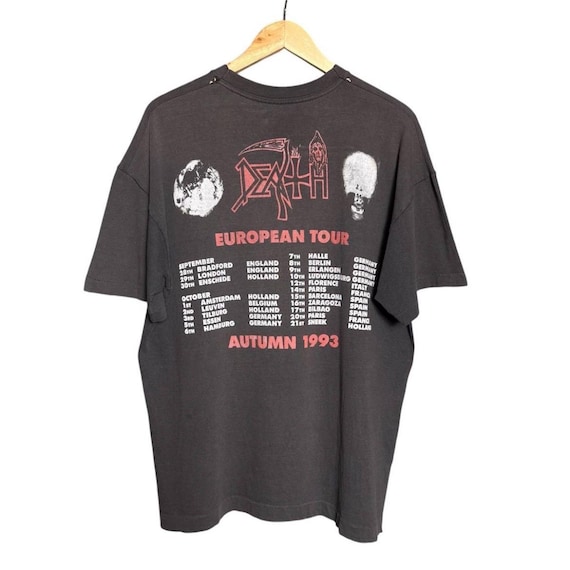 Vintage 90s Death Individual Thought Patterns Tour T-shirt - Etsy