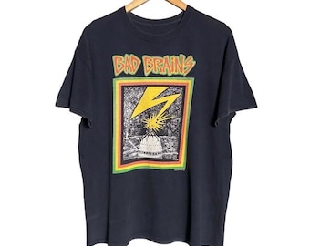 Vintage Bad Brains Punk Band T-Shirt