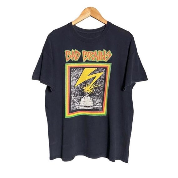 Vintage Bad Brains Punk Band T-shirt - Etsy