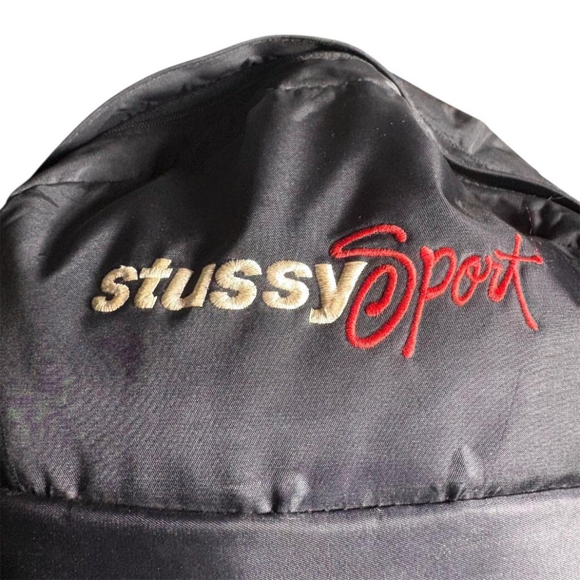 Vintage 90s OLD Stussy 90s Logo Back Pack Stussy Sport Embroidery