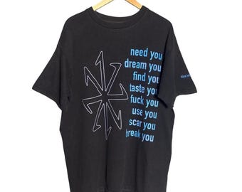 Vintage 90s Nine Inch Nails Eraser T-Shirt