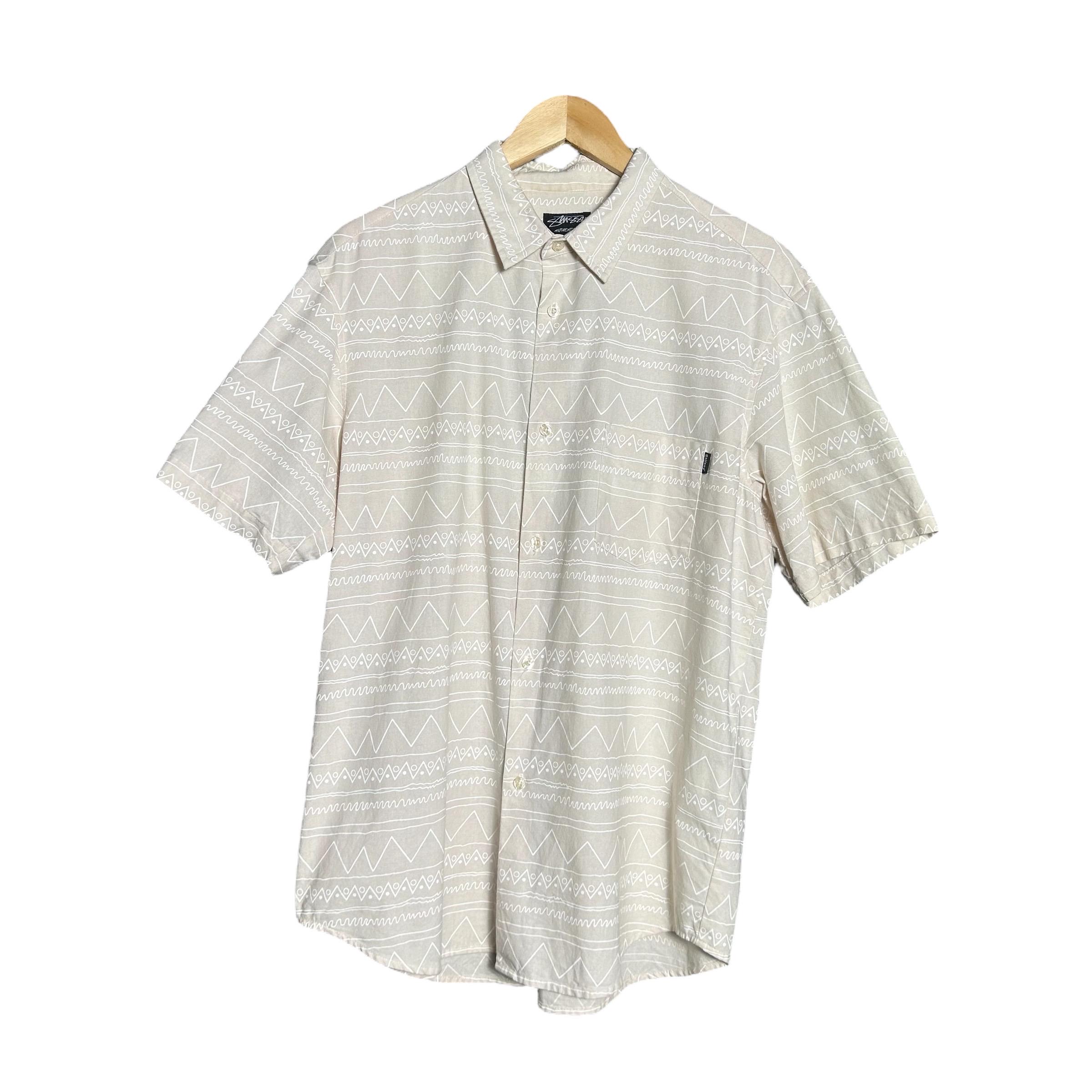 Vintage 90s Stussy Hawaii Print Shirt - Etsy Canada