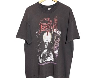 Vintage 90s Death Individual Thought Patterns Tour T-shirt - Etsy