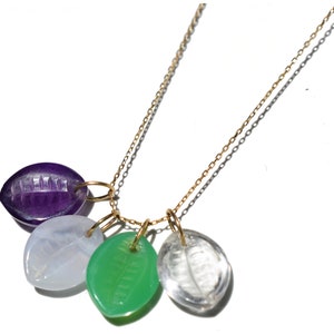 Carved Cowrie Shell necklace