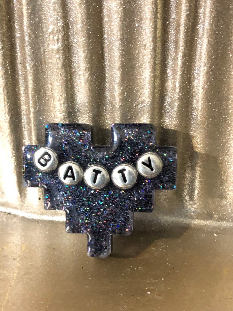Sad girl Valentines keychainnecklace GOTH