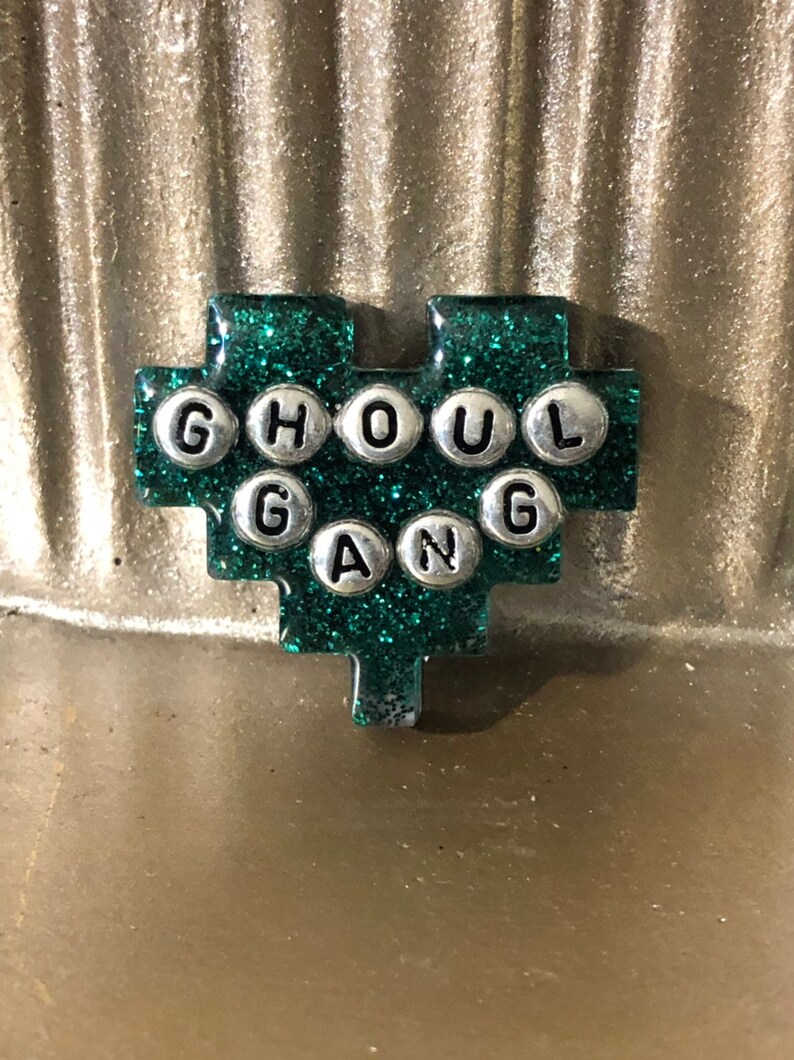 Sad girl Valentines keychainnecklace GOTH