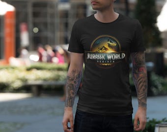 Jurassic World Rebirth T-Shirt | Dinosaur Movie Graphic Tee | Jurassic Park Fan Shirt | Unisex Sci-Fi Adventure Tee | Dino Lover Gift Shirt