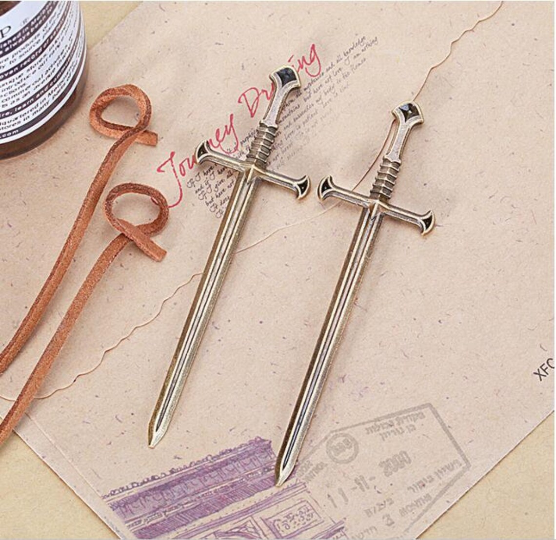 10pcs Sword Charms 25x88mm Antique Silver/bronze DIY Jewelry - Etsy