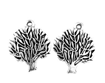 20pcs World tree charms pendant---16x20mm Antique silver DIY jewelry handmade base material