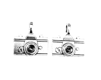 10pcs Camera charms pendant---22x21mm Antique silver DIY jewelry handmade base material