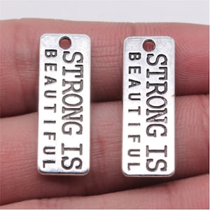 "27 x 10 mm Antik Silber DIY Schmuck handgemachte Basismaterial