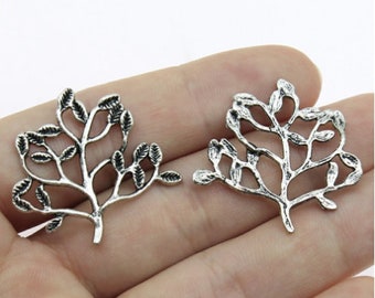 20pcs 31x33mm Baum-Verbindungsglied Charm Anhänger