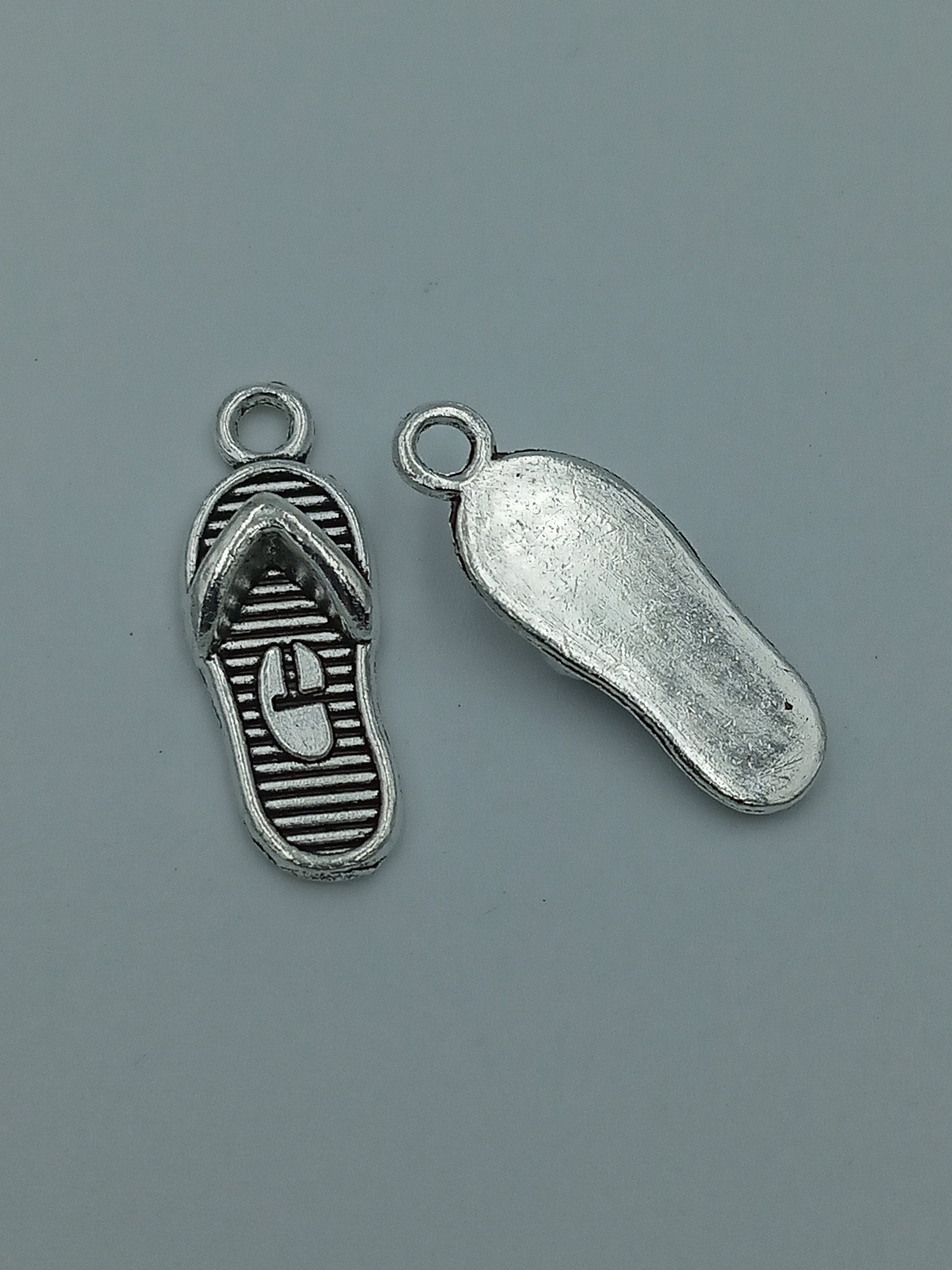 15pcs Slippers Charms Pendant21x8mm Antique Silver DIY - Etsy UK