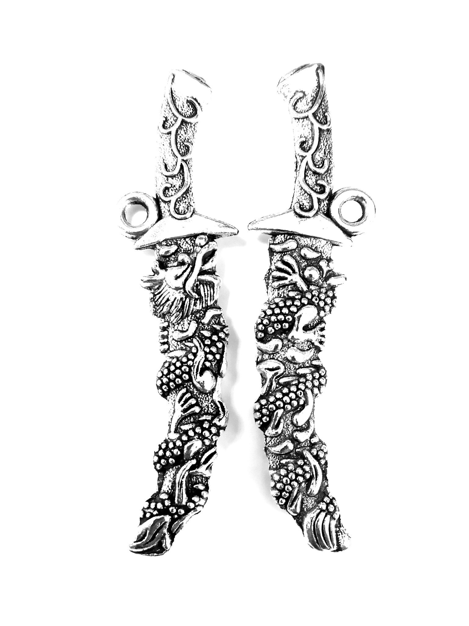 5pcs Swords Charms Pendant59x14mm Antique Silver DIY Etsy UK