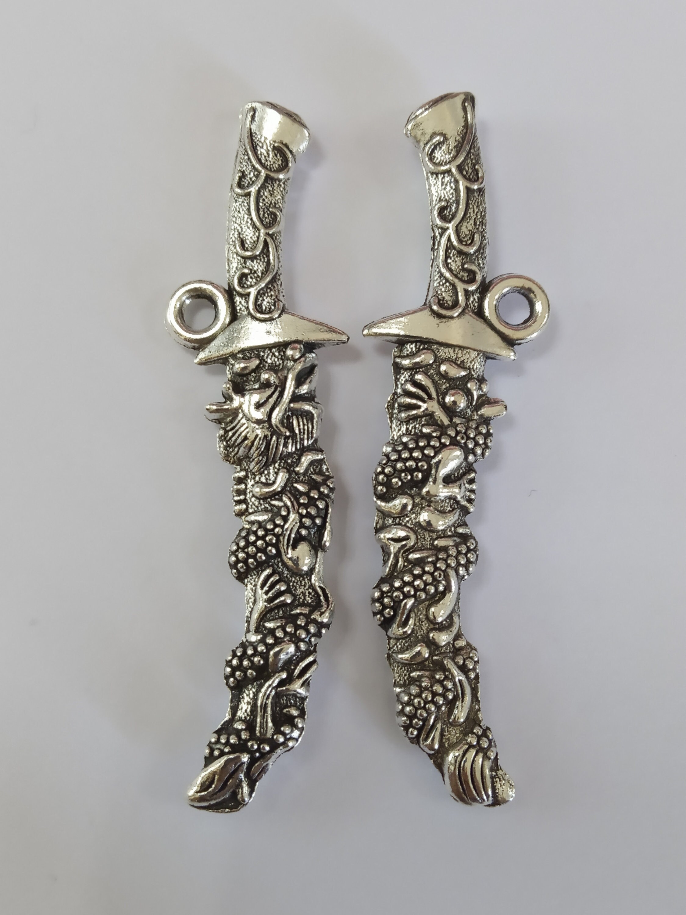 5pcs Swords Charms Pendant59x14mm Antique Silver DIY - Etsy