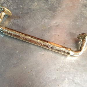 Brass Drawer Knob Back Plate Drop Pulls Dresser Pulls Knobs Kitchen Door Knobs - Pull Handle Hardware Cupboard Hardware