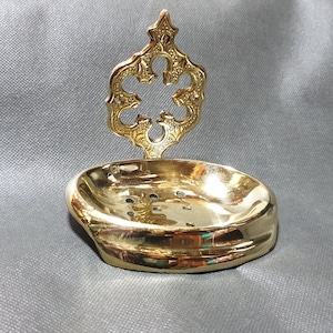 Brass Wall Brass Soap Dish, Holder Soap Dish- Moroccan Bathroom Accessories, Home décor