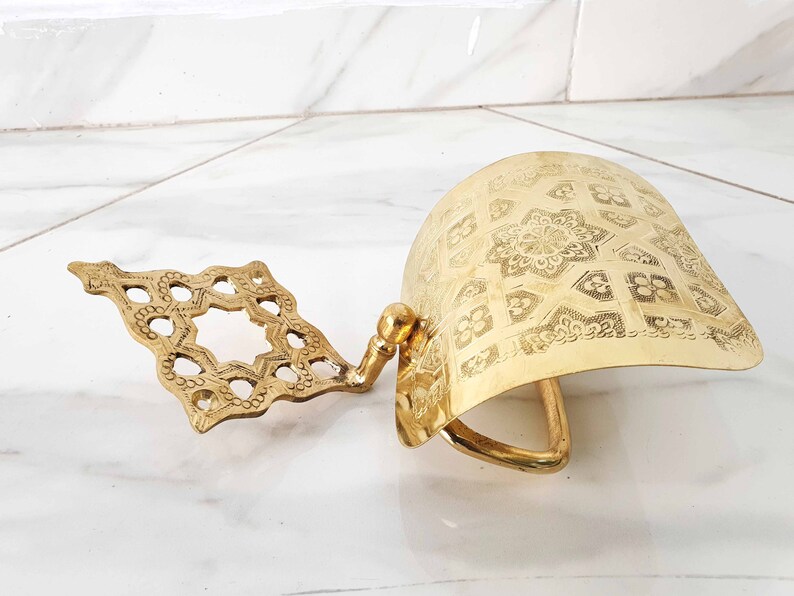 Moroccan Brass Toilet Paper Towel Roll Holder Bathroom Toilet Etsy