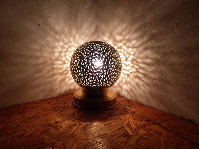 brass table light Floor Lamps Moroccan table lamp brass lampshade Moroccan floor lamp