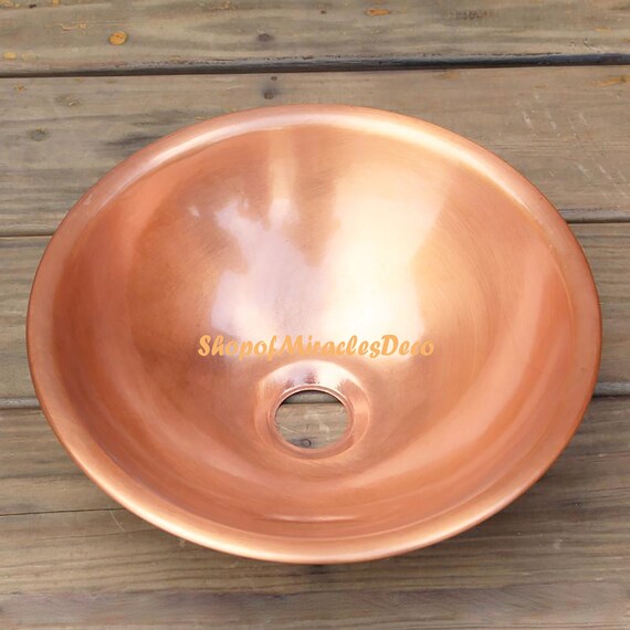 Bathroom Copper Sink Basin Toilet Lavatory Rustic