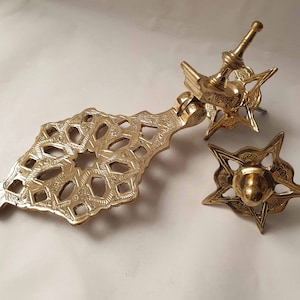 Moroccan Brass Ornate door knocker craft made door knocker, home decor, handcrafted from brass door knocke, Free shipping