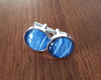 Nanking Cargo Cufflinks in Sterling Silver