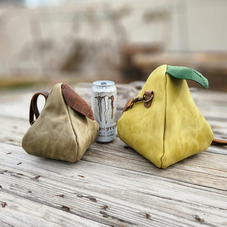 Pear Pouch Pattern Enchanted Pear Bag PDF Pattern – 2 Sizes | Fantasy Crossbody or Belt ...