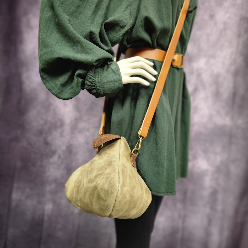 Pear Pouch Pattern Enchanted Pear Bag PDF Pattern – 2 Sizes | Fantasy Crossbody or Belt ...