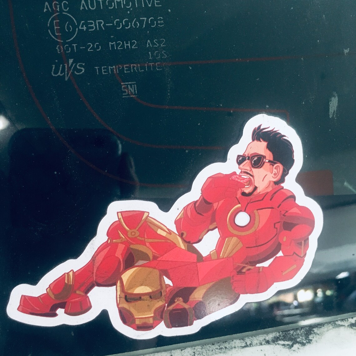 Iron Man Donut Crisis DONATE Etsy