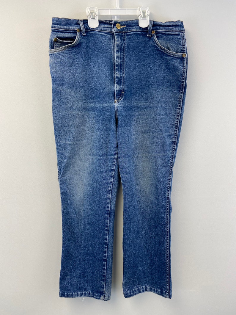 Bean Women/'s Denim Blue Jean Size 20 Plus Size Classic Mom Pants Bottoms Vtg Retro Vintage L.L